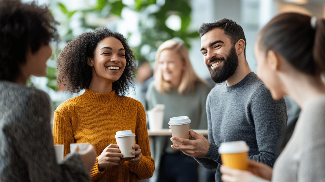 Vie d’entreprise : Les benefices de la pause cafe au bureau